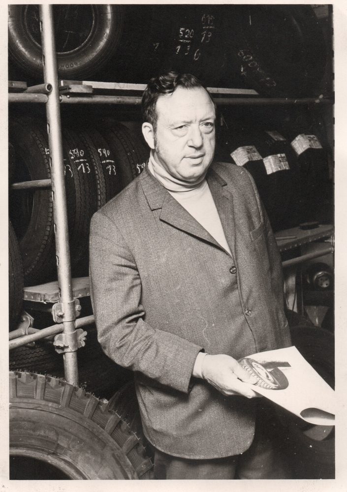 Firmengründer Erich Bartelheim, 1971